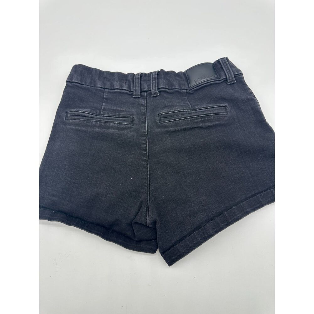 BCBGeneration Trouser Shorts 7/28 Zip Up & Pockets Black - Picture 4 of 6